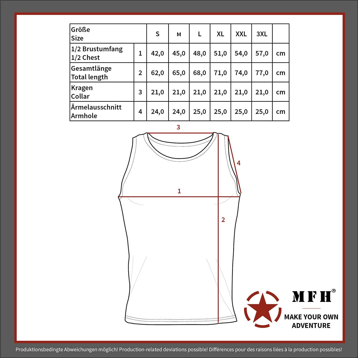 Bundeswehr Tank-Top mit Adler