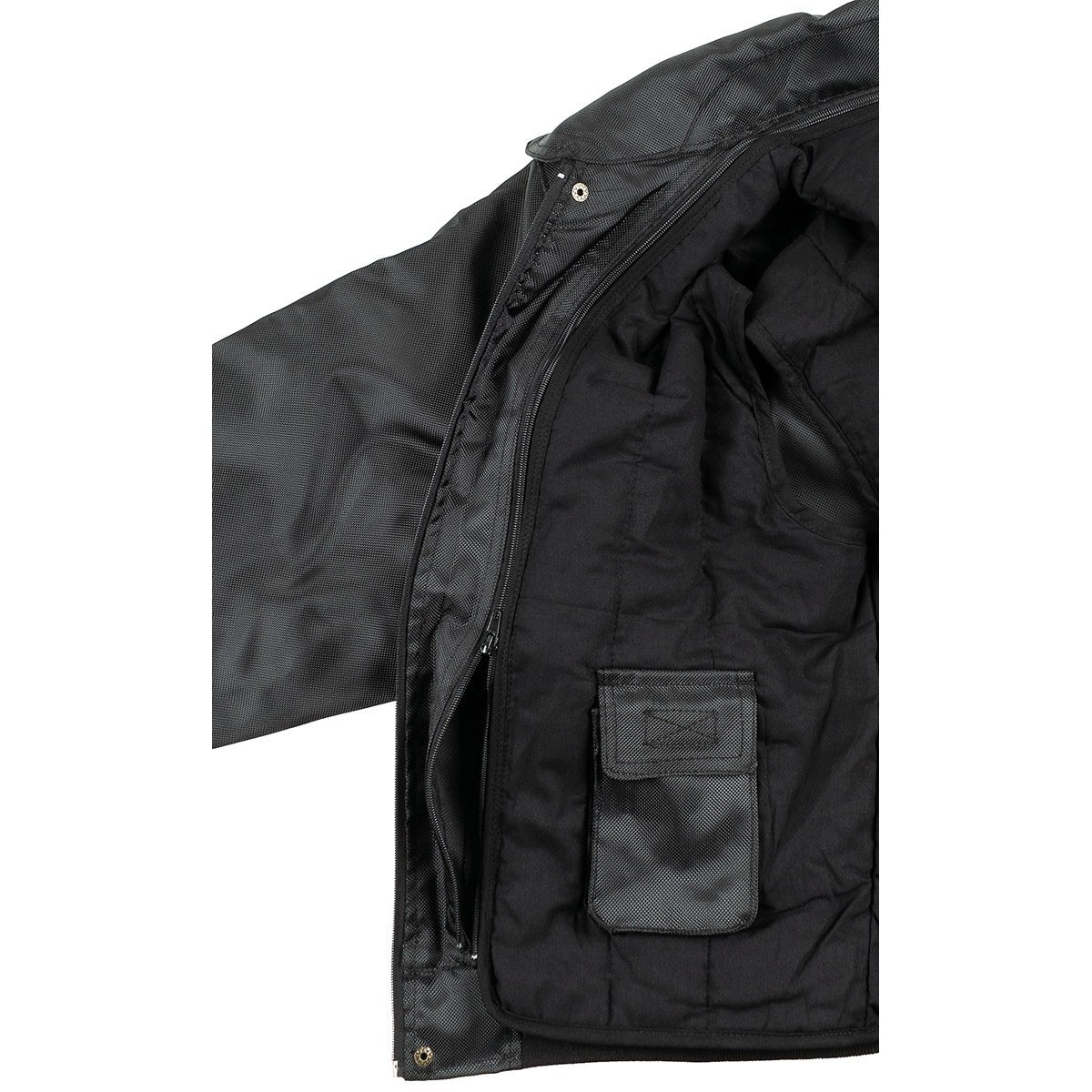 Jacke-Blouson "Security" Schwarz