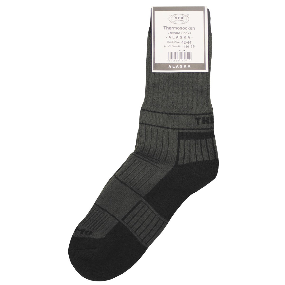 Thermosocken Alaska Oliv