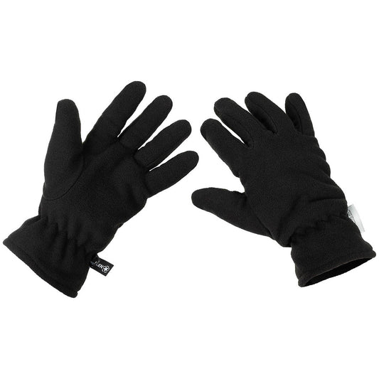 Fleece-Handschuhe Schwarz 3M™ Thinsulate™ Insolation