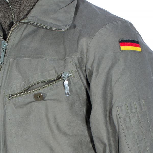 Original Bundeswehr Panzerkombi mit Webfutter Oliv Gebr.