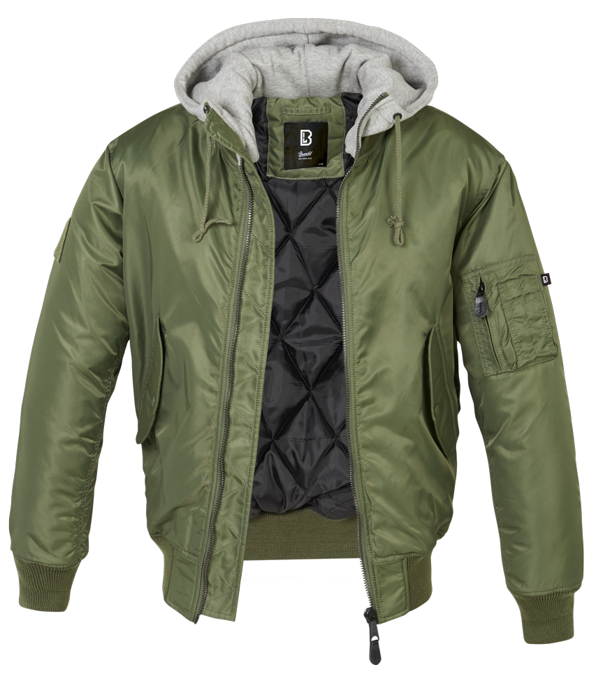 Brandit MA1 Sweat Hooded Jacket