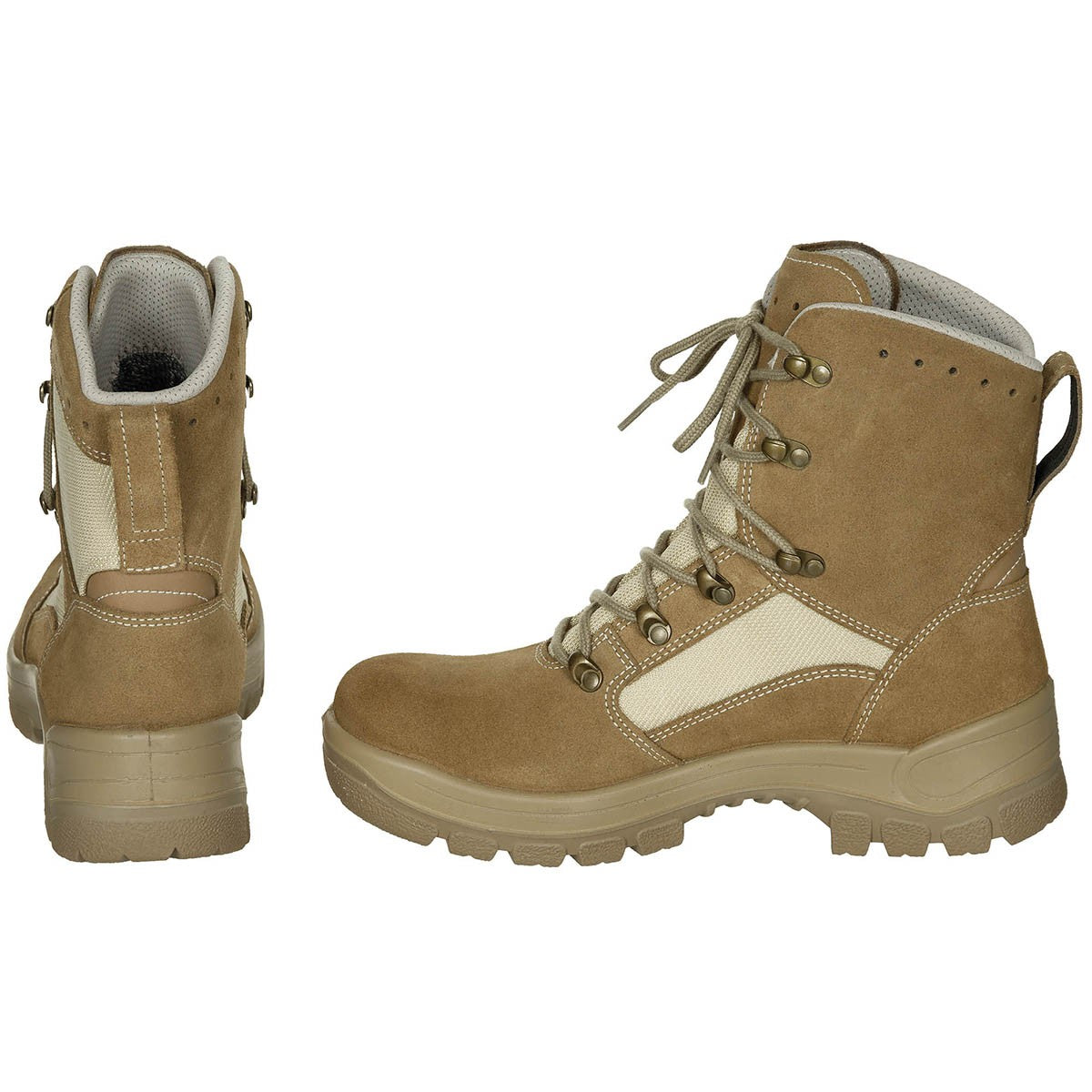 Original Bundeswehr Kampfstiefel Haix Goretex Khaki (Heiß/Trocken)