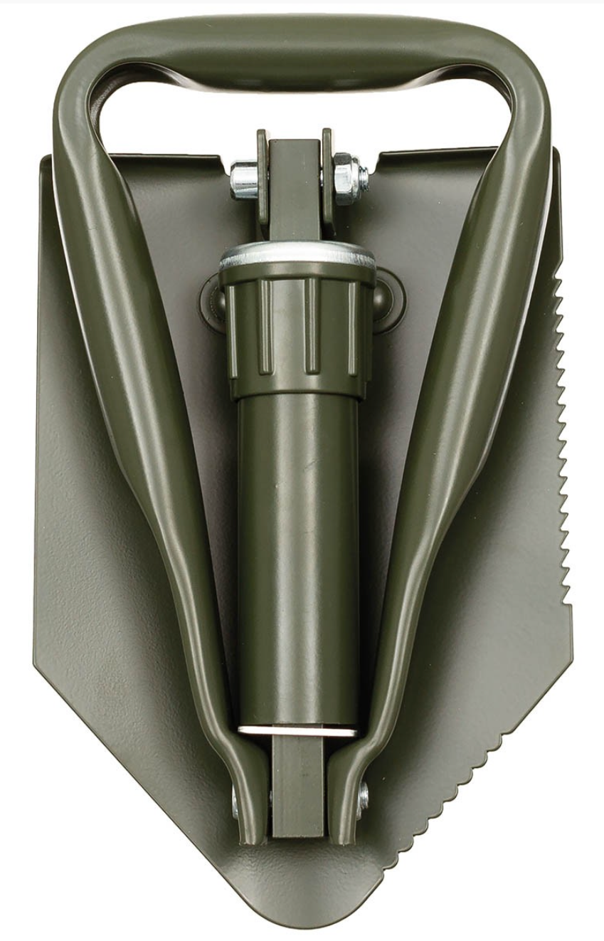 Bundeswehr Klappspaten 3-teilig
