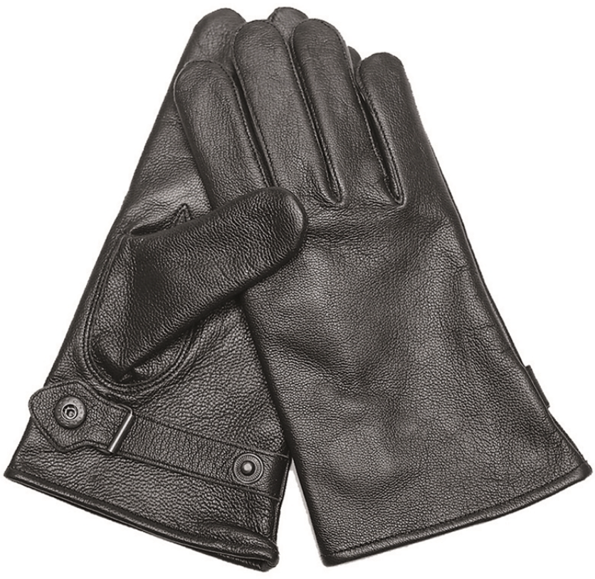 Bundeswehr Lederfingerhandschuhe "Mil-Tec"