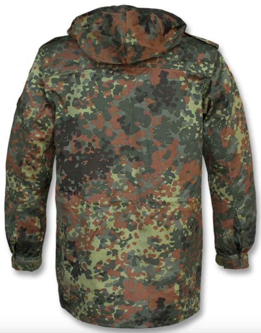 Original Bundeswehr Feldjacke (Parka) Flecktarn