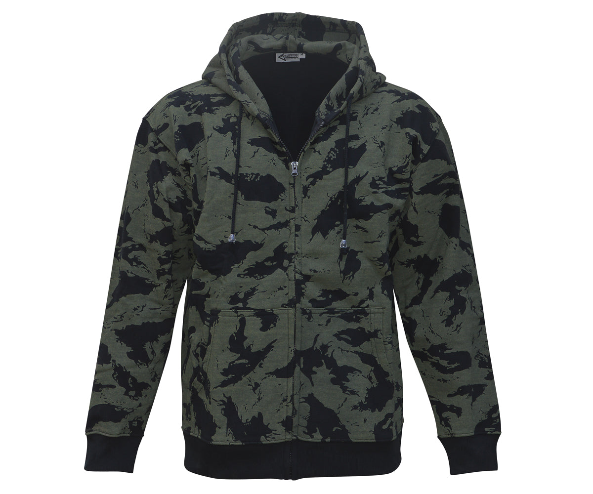 Kapuzen Sweat Jacke TaigaCamo "Commando"