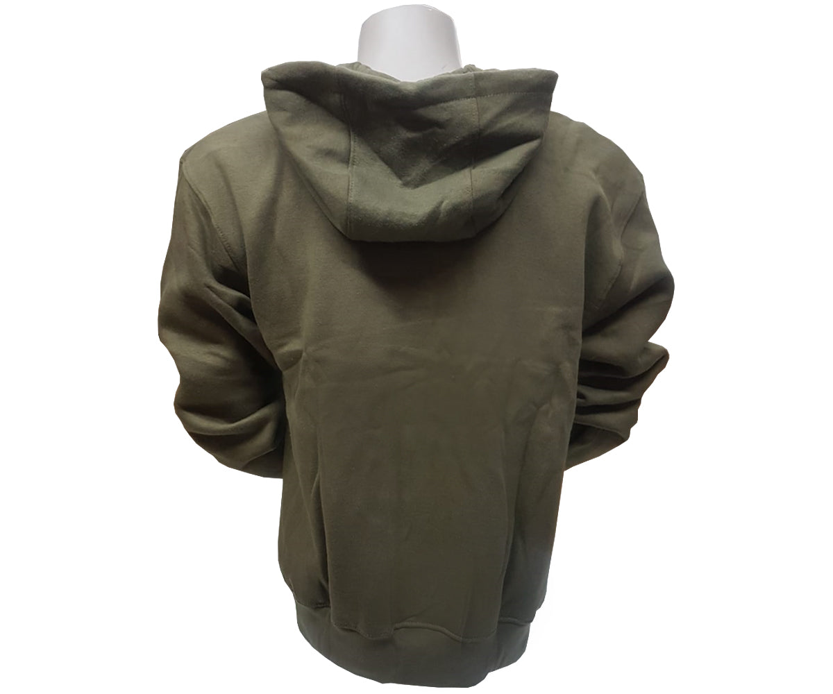 Kapuzen Sweat Jacke Oliv "Commando Industries"