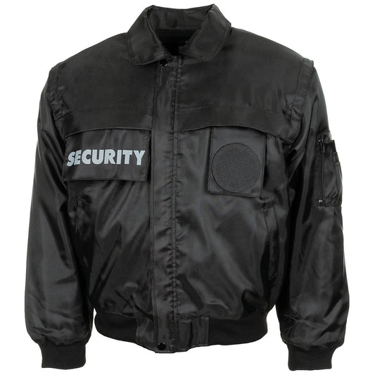 Jacke-Blouson "Security" Schwarz