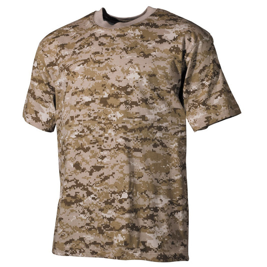 US T-Shirt Halbarm  Digital Desert "MFH"