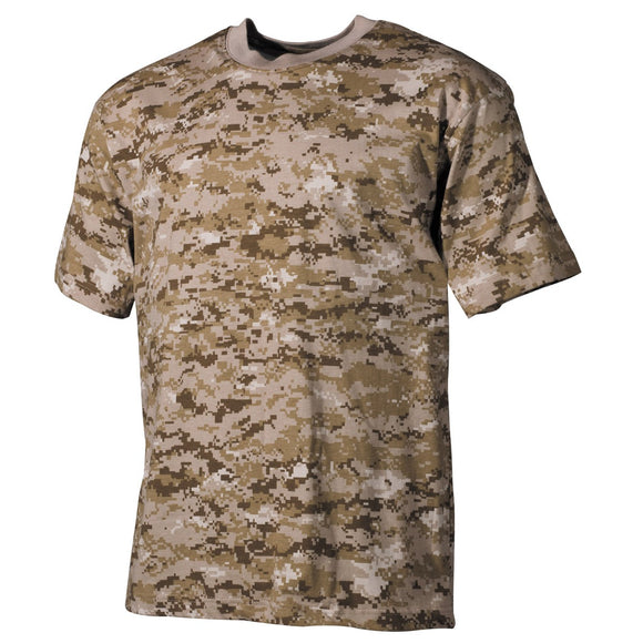 US T-Shirt Halbarm  Digital Desert 