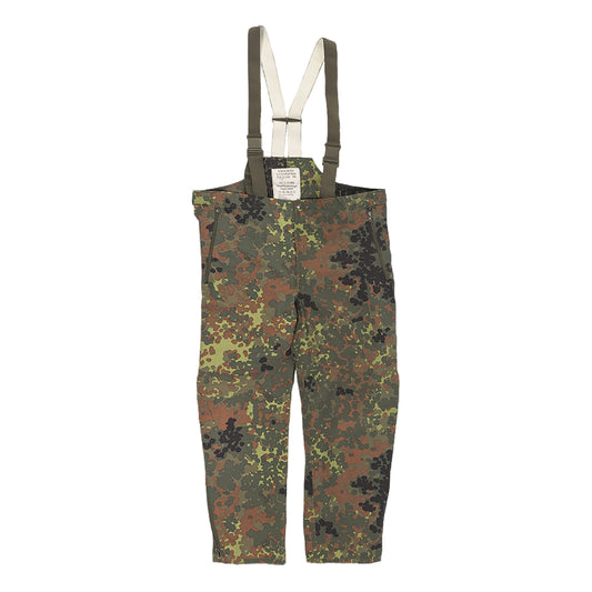 Original Bundeswehr Nässeschutzhose Flecktarn