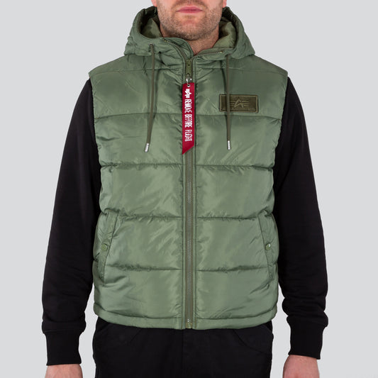 Hooded Puffer Vest FD " Alpha Industries "