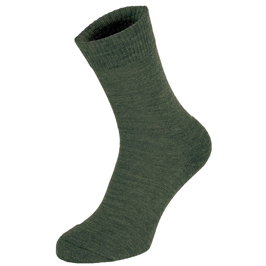 Socken  "Merino" Oliv