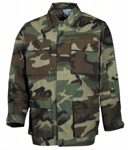 MFH - US BDU Feldjacke Rip Stop Woodland