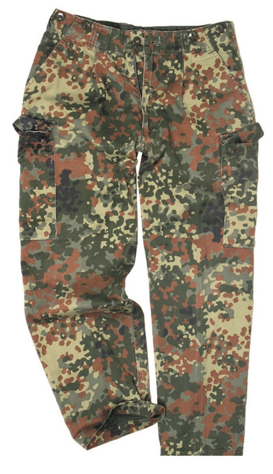 Original Bundeswehr Feldhose Flecktarn "Gebr."