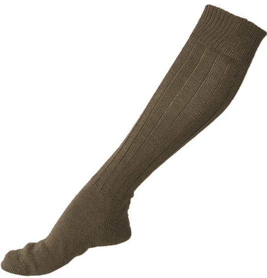 Bundeswehr Stiefelsocken mit Frotteesohle Olive "Mil-Tec"