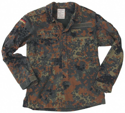 Original Bundeswehr Feldbluse Flecktarn "Gebr."