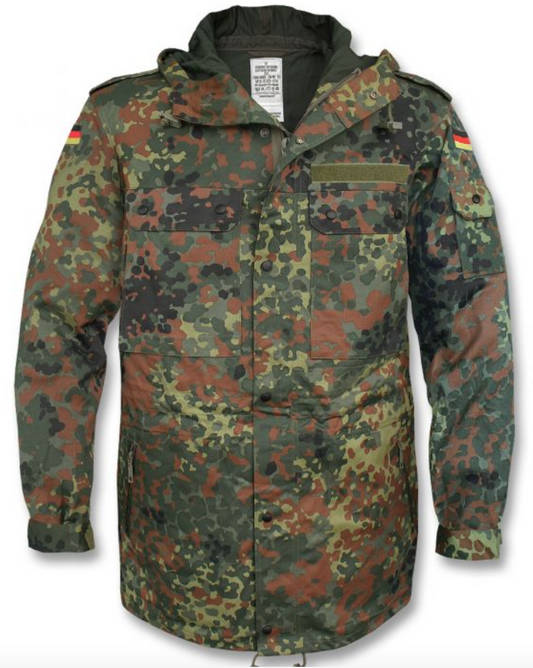 Original Bundeswehr Feldjacke (Parka) Flecktarn