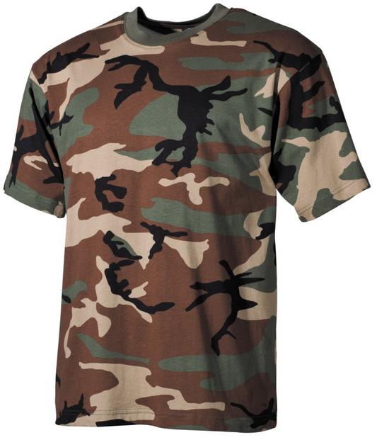 Bundeswehr "Woodland" T-Shirt