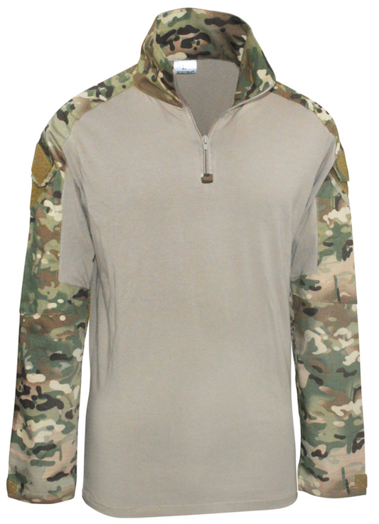 Tactical Langarm Shirt Tac OP Camo "Commando Industries"