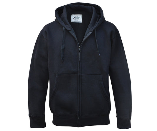 Kapuzen Sweat Jacke Schwarz "Commando Industries"