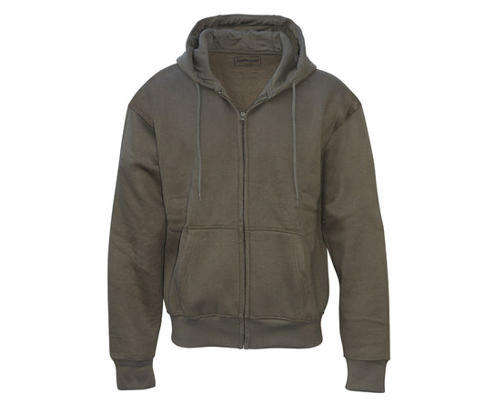 Kapuzen Sweat Jacke Oliv "Commando Industries"