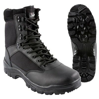 "Mil-Tec" - Stiefel "SWAT-BOOT" Schwarz - 9 Loch